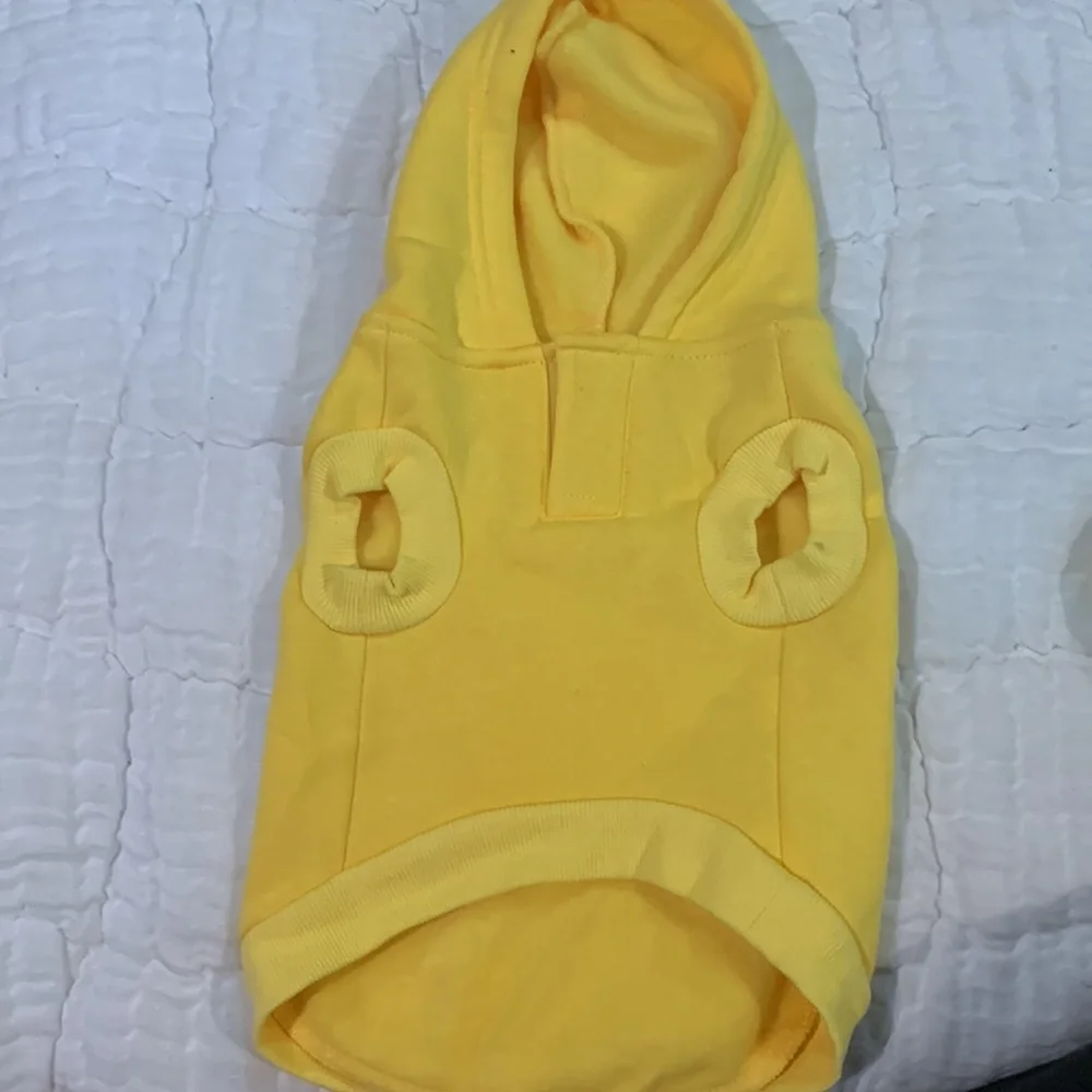 NWOT Good Dog yellow sweatshirt